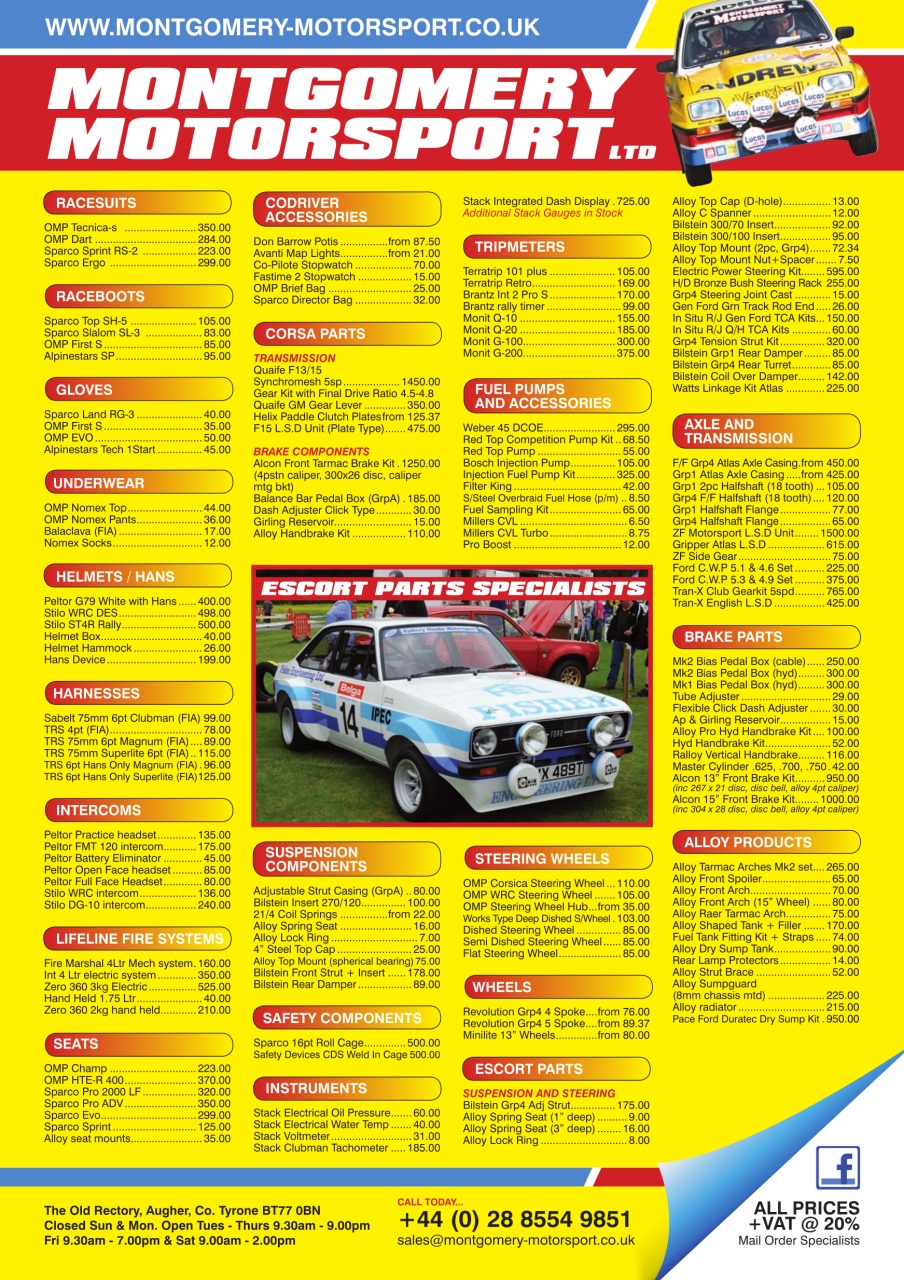 Pacenotes Rally magazine Preview Pages