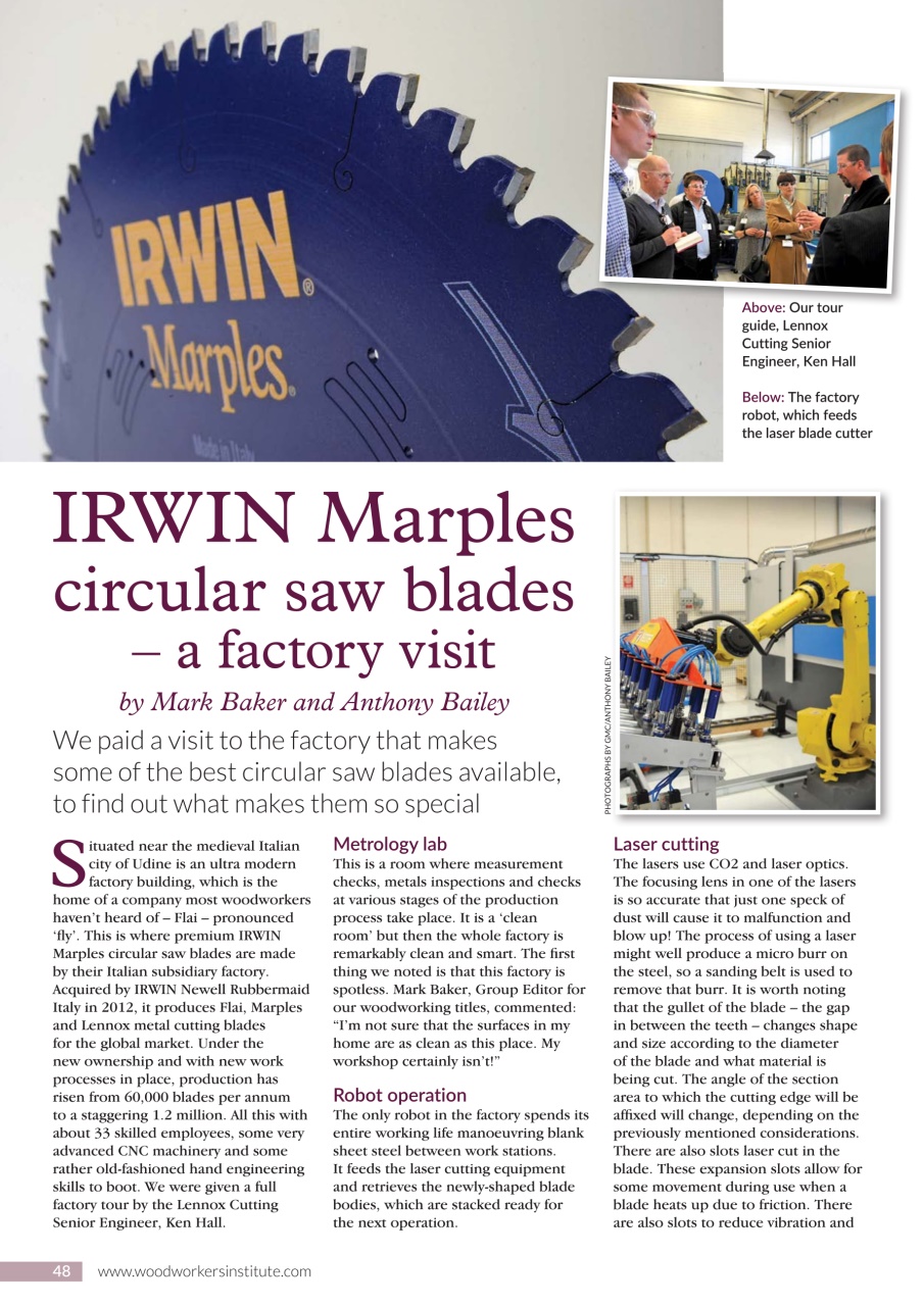 Woodworking Crafts Magazine Preview Pages