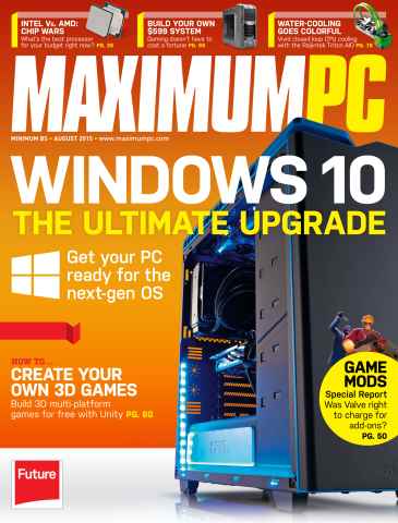 Maximum PC issue August 2015