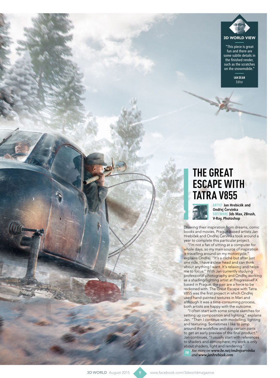 3D World Preview Pages