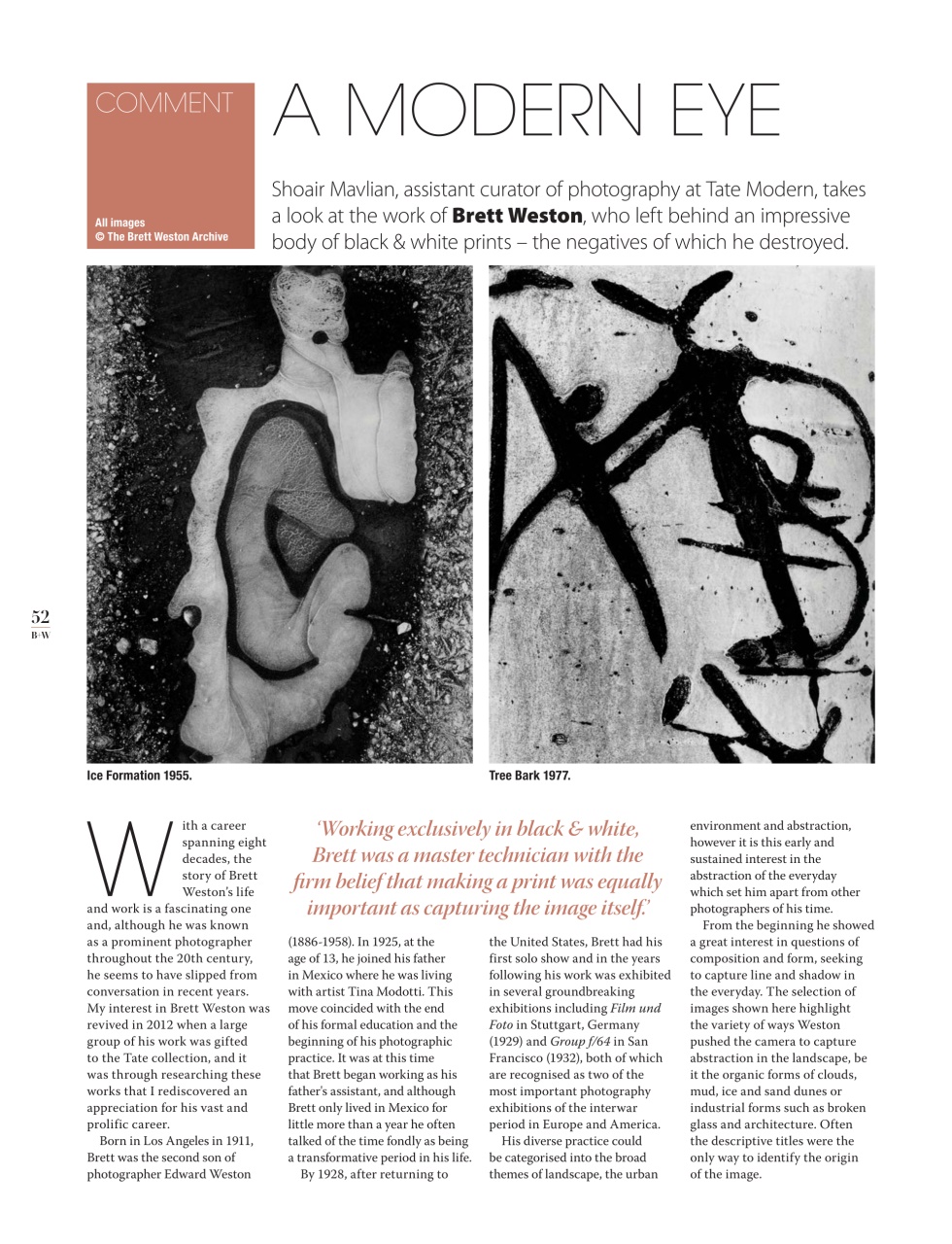 Black+White Photography Preview Pages