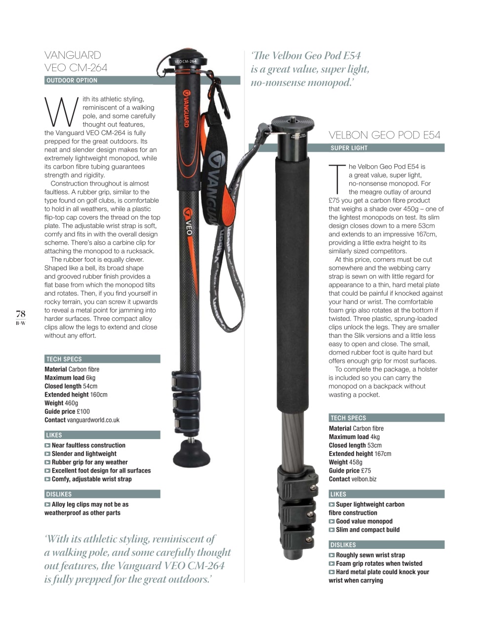 Black+White Photography Preview Pages