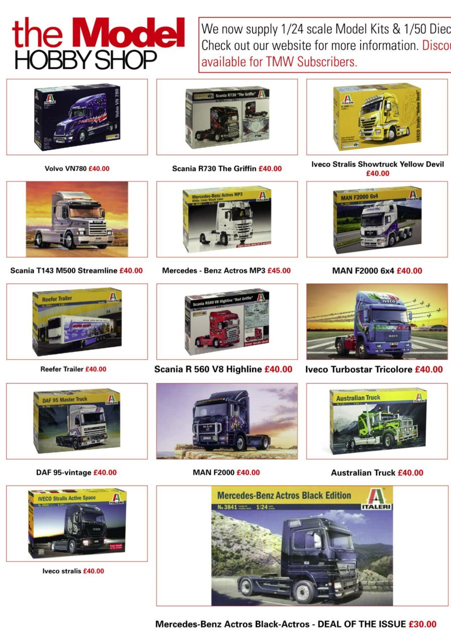 Model Car Truck Motorcycles World Preview Pages
