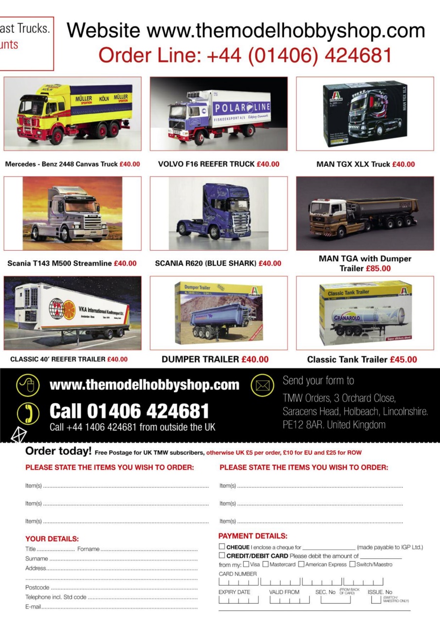 Model Car Truck Motorcycles World Preview Pages