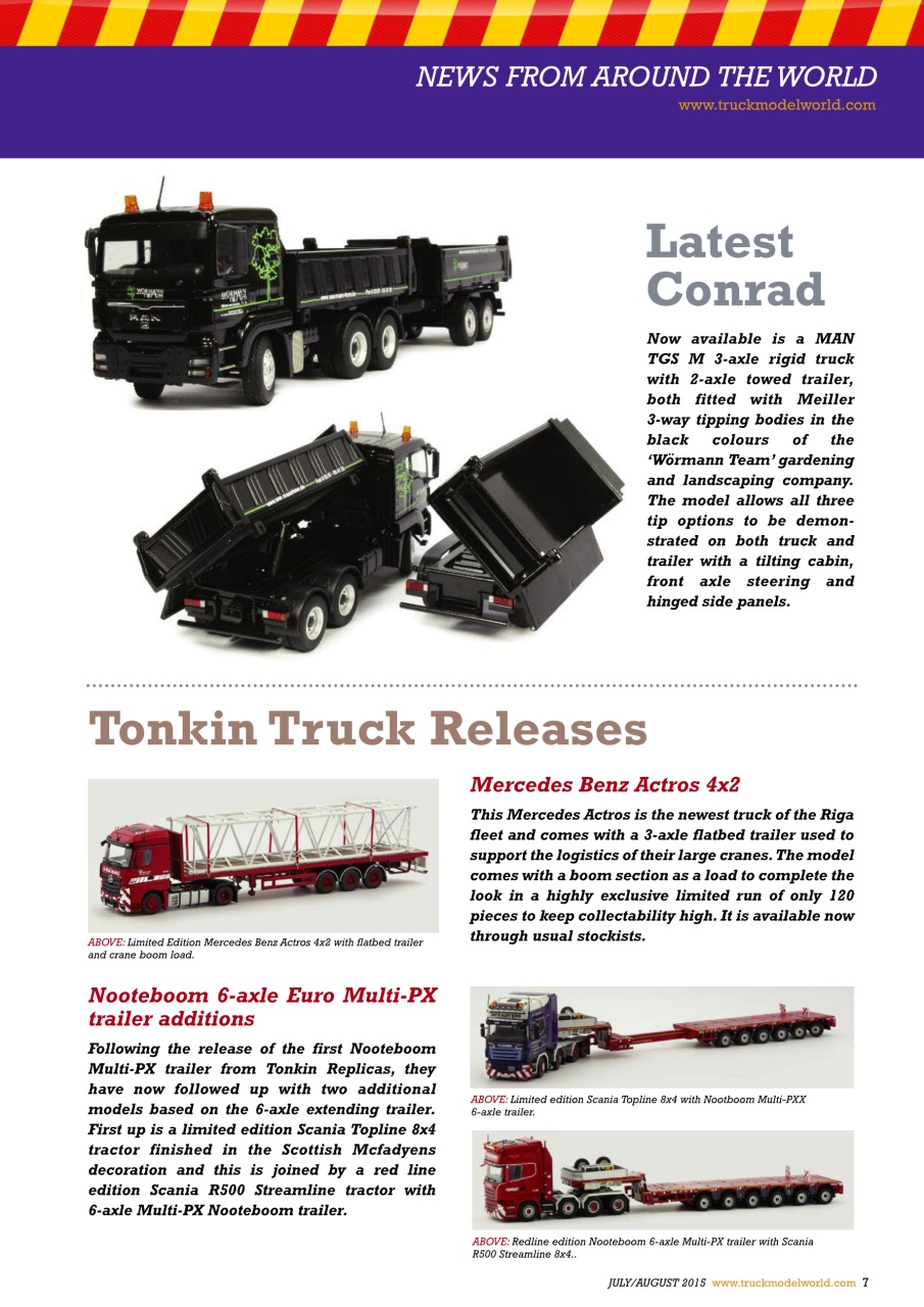 Model Car Truck Motorcycles World Preview Pages
