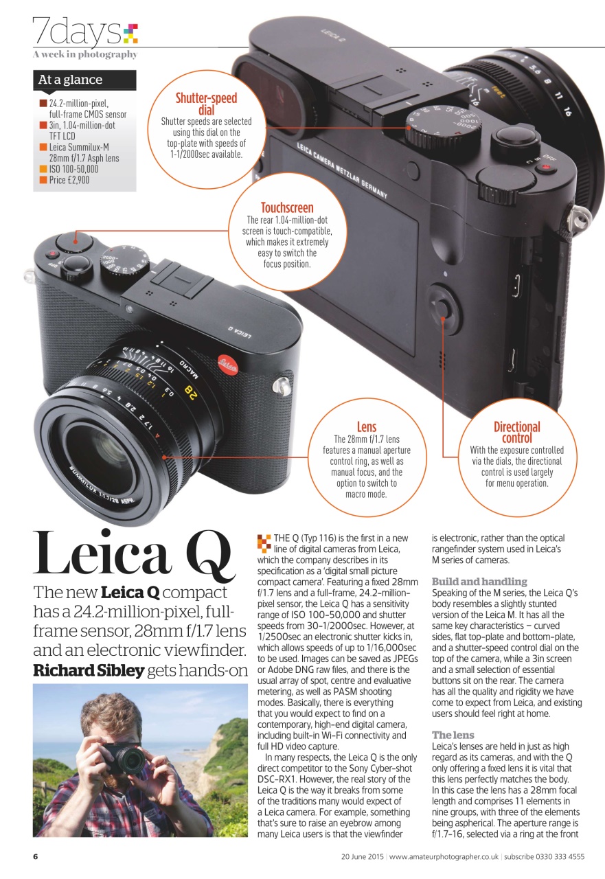 Amateur Photographer Preview Pages