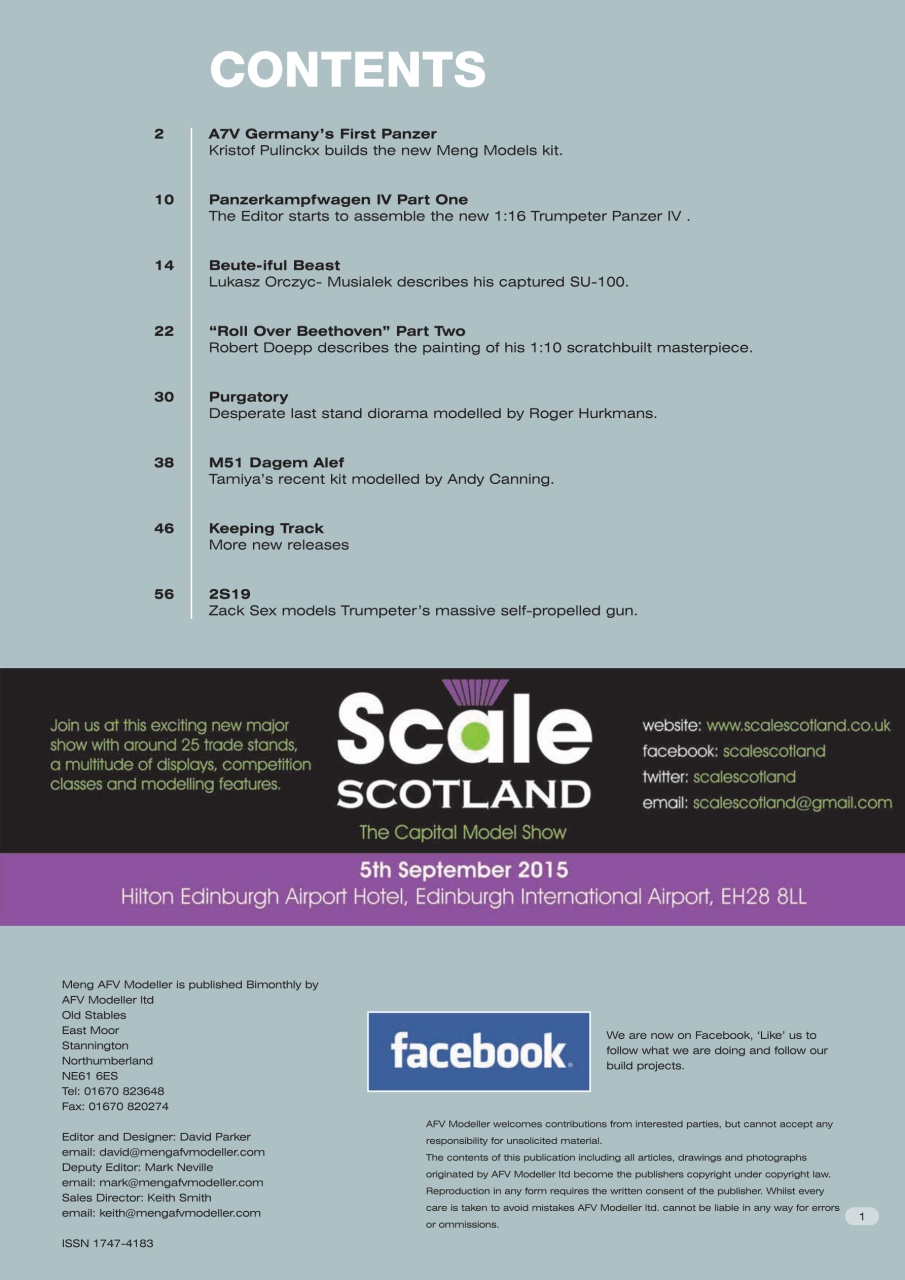 Meng AFV Modeller Preview Pages