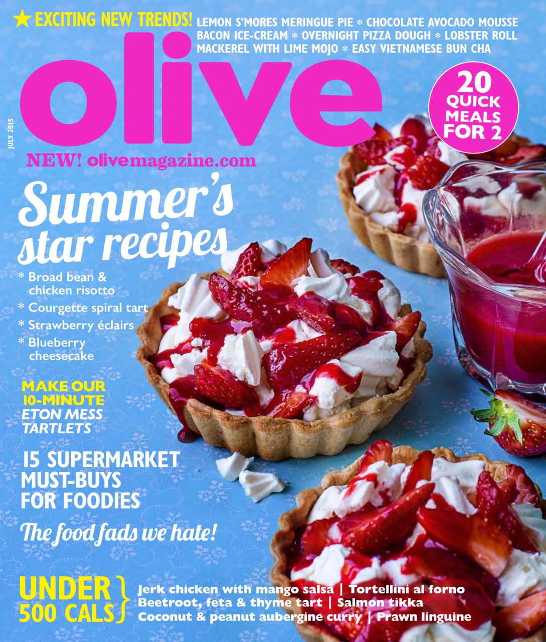 Olive Magazine Preview Pages