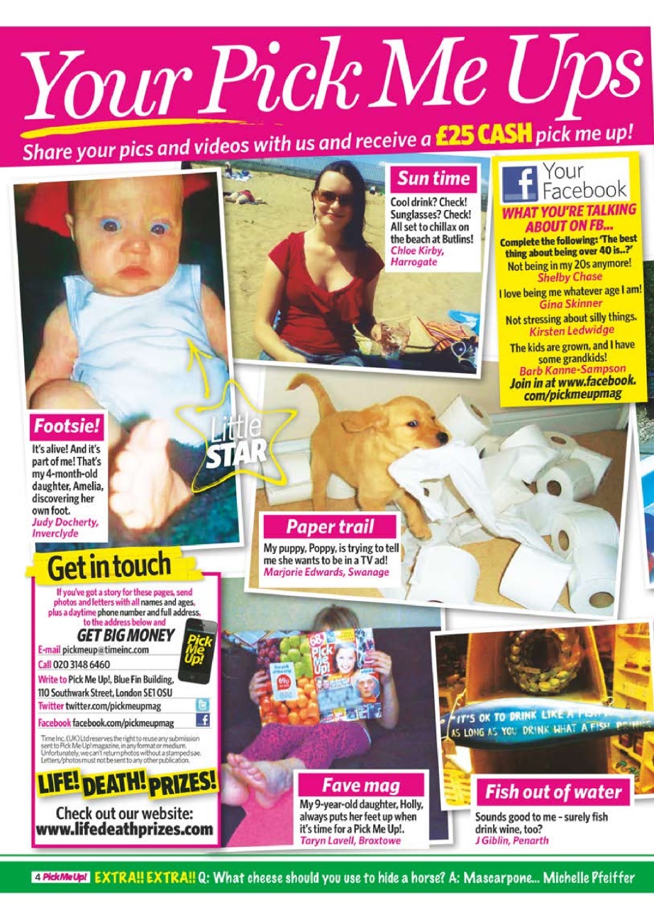 Pick Me Up Preview Pages