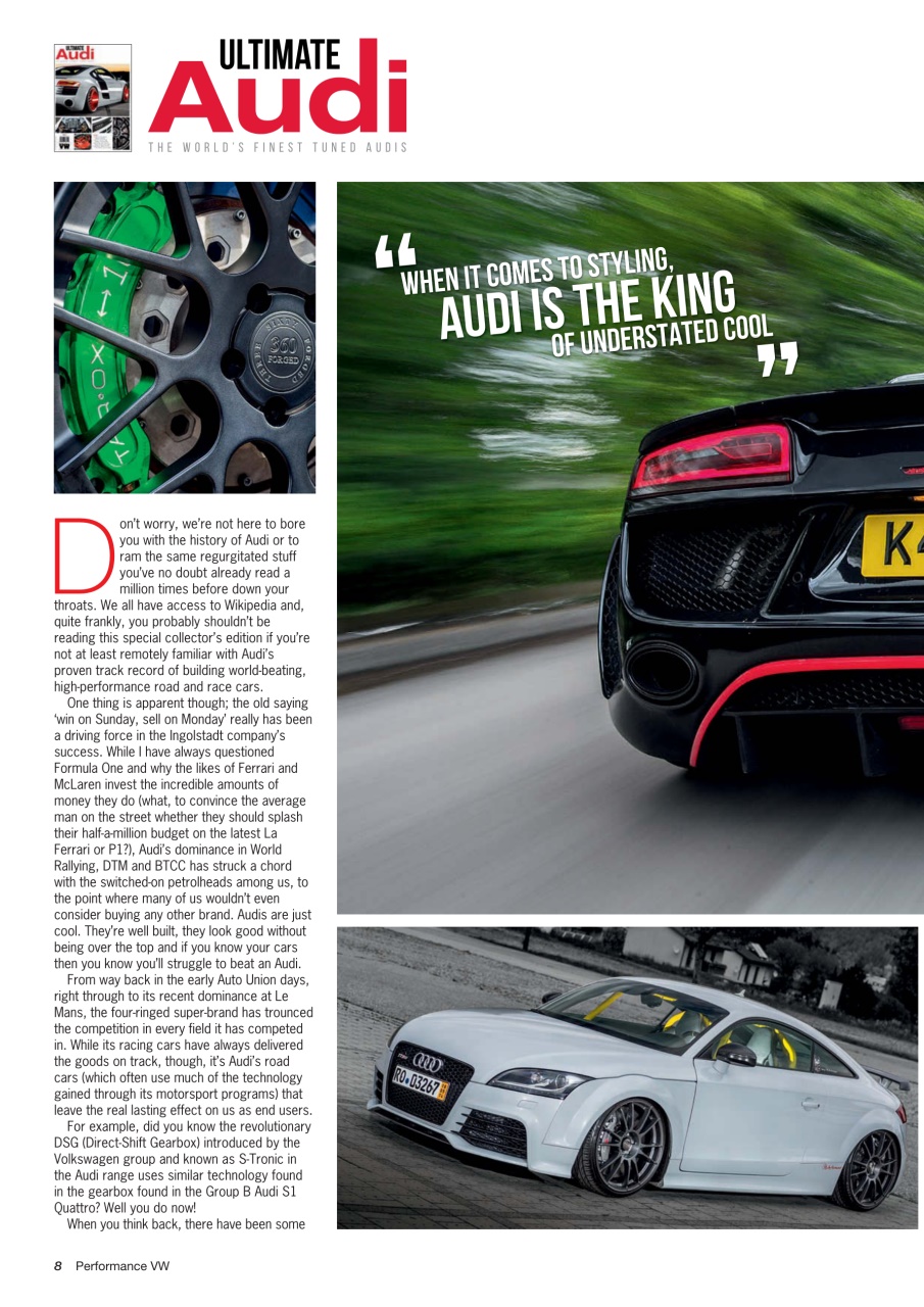 Performance VW Preview Pages