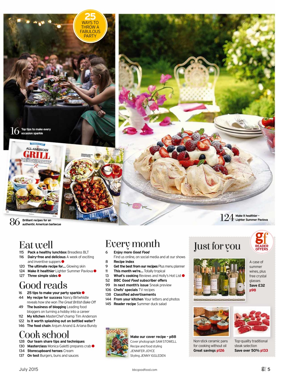 Good Food Magazine Preview Pages