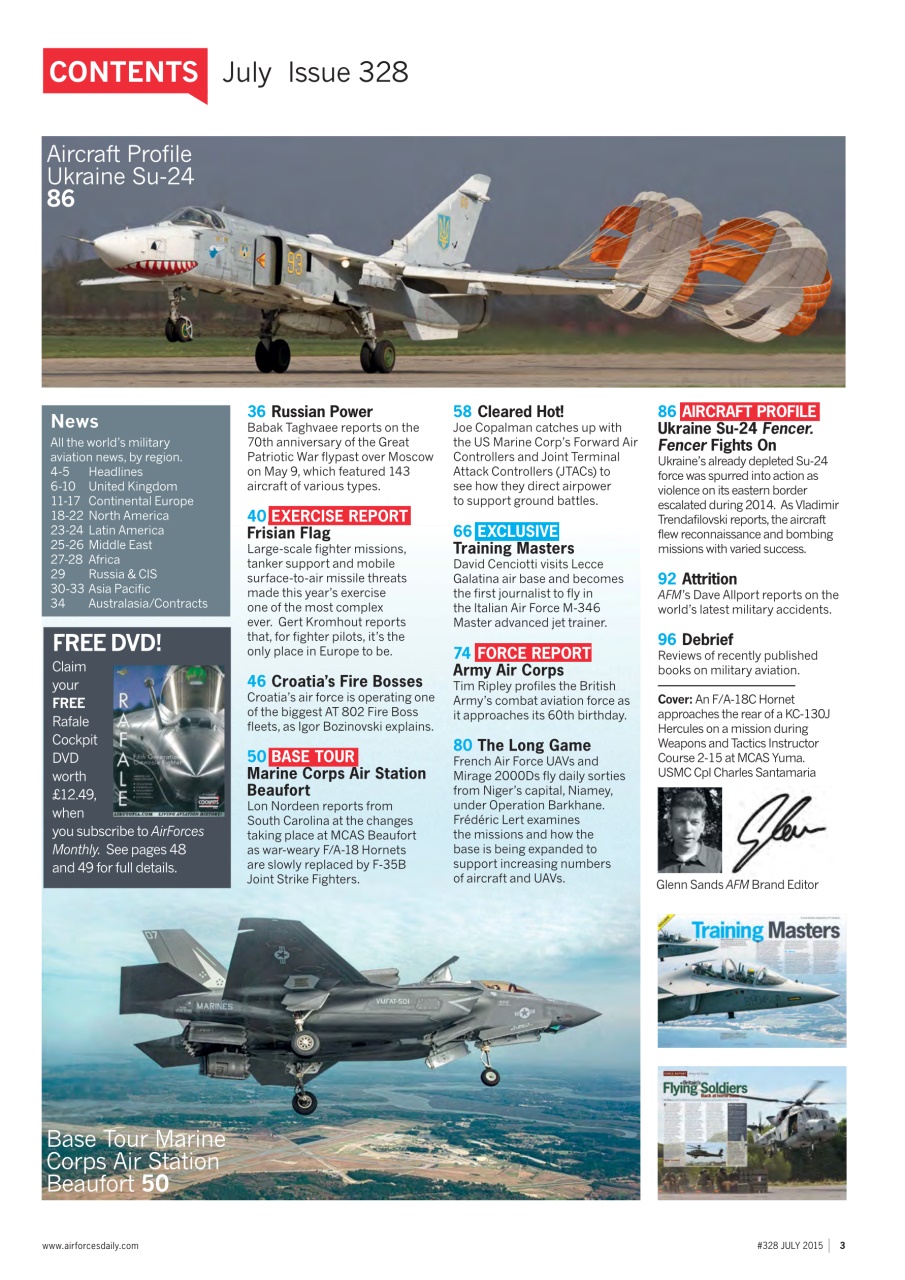 AirForces Monthly Preview Pages
