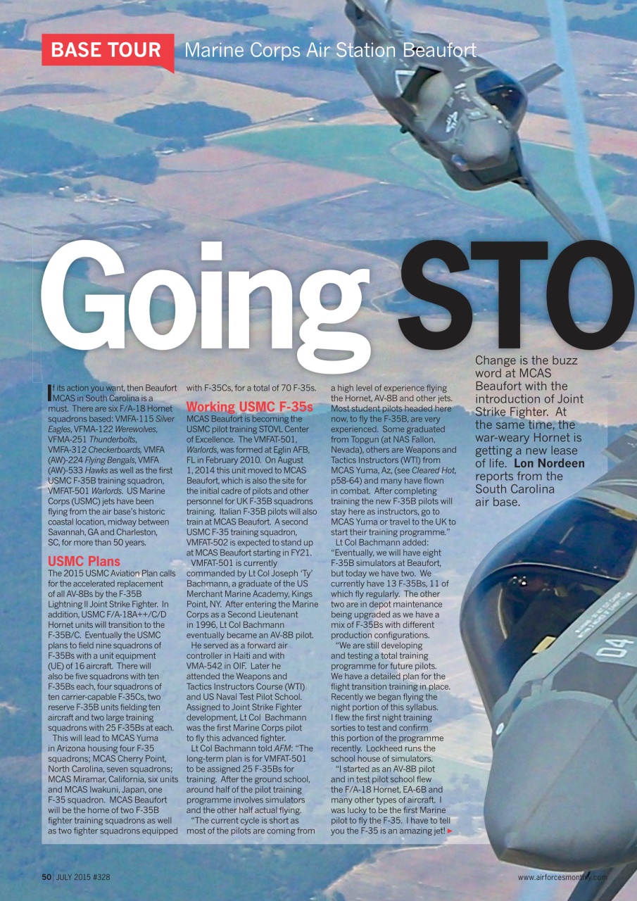 AirForces Monthly Preview Pages