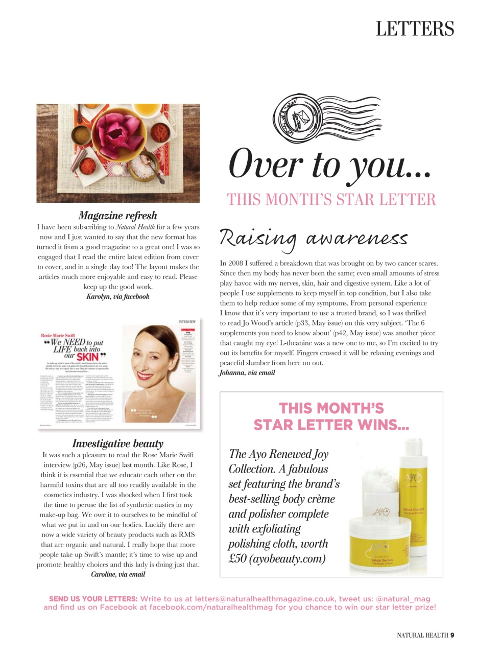 Natural Health Preview Pages