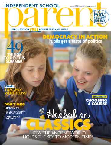 Independent School Parent issue Senior Summer 2015