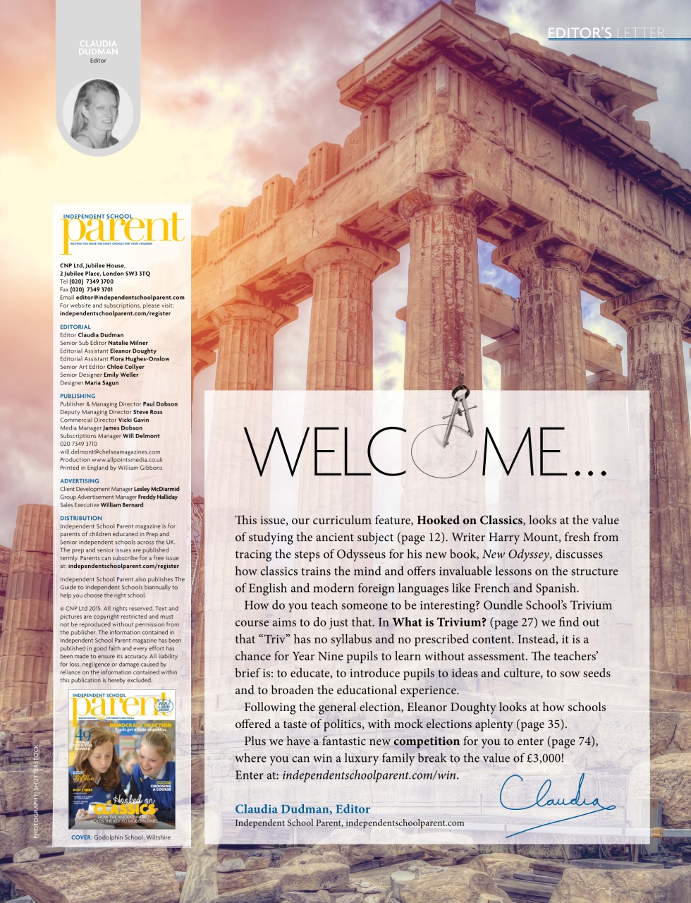 Independent School Parent Preview Pages