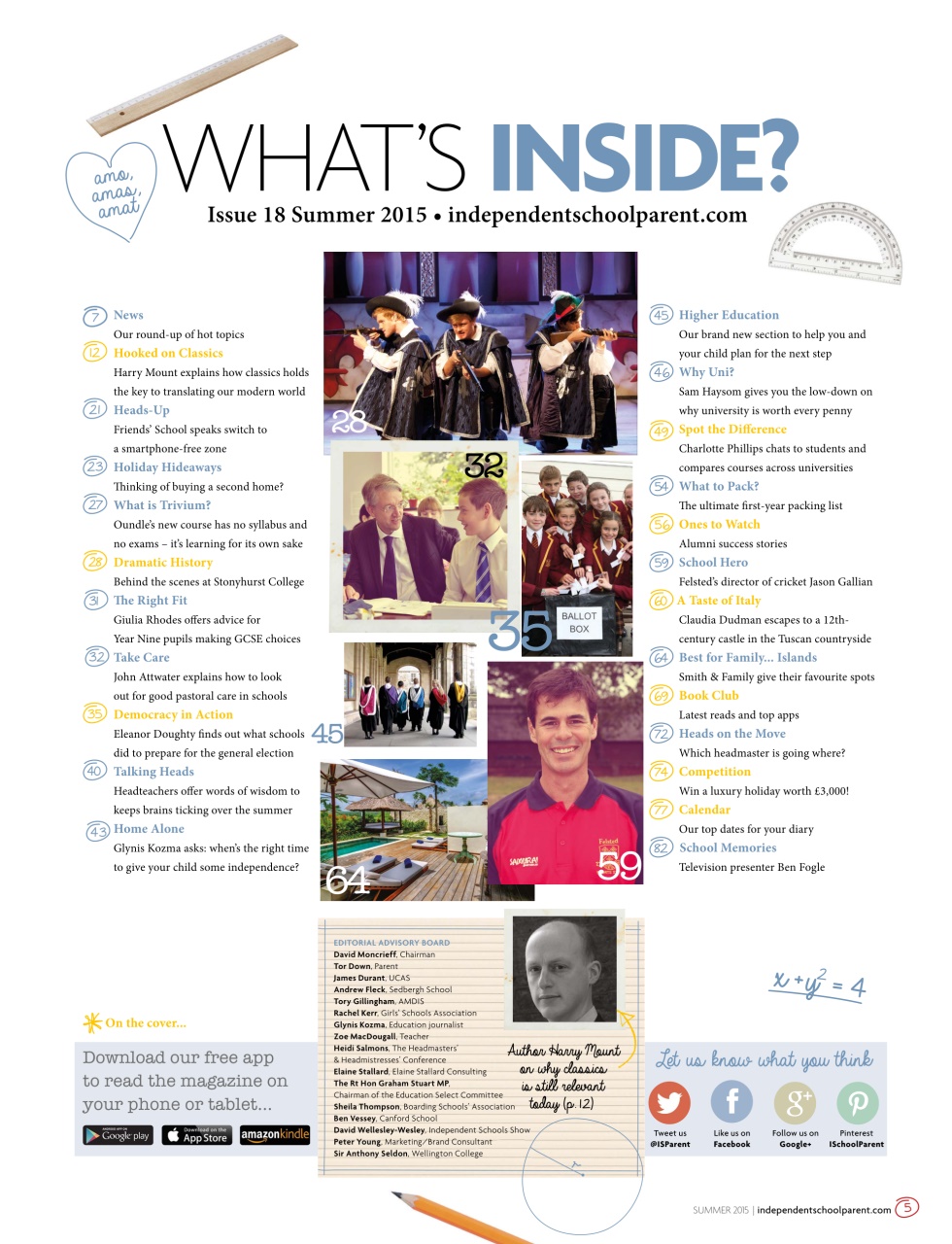 Independent School Parent Preview Pages