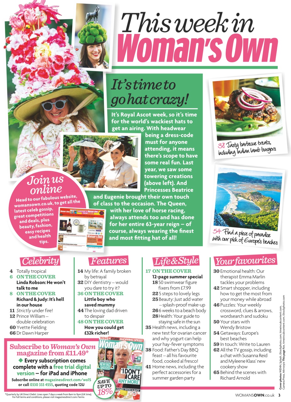 Woman's Own Preview Pages