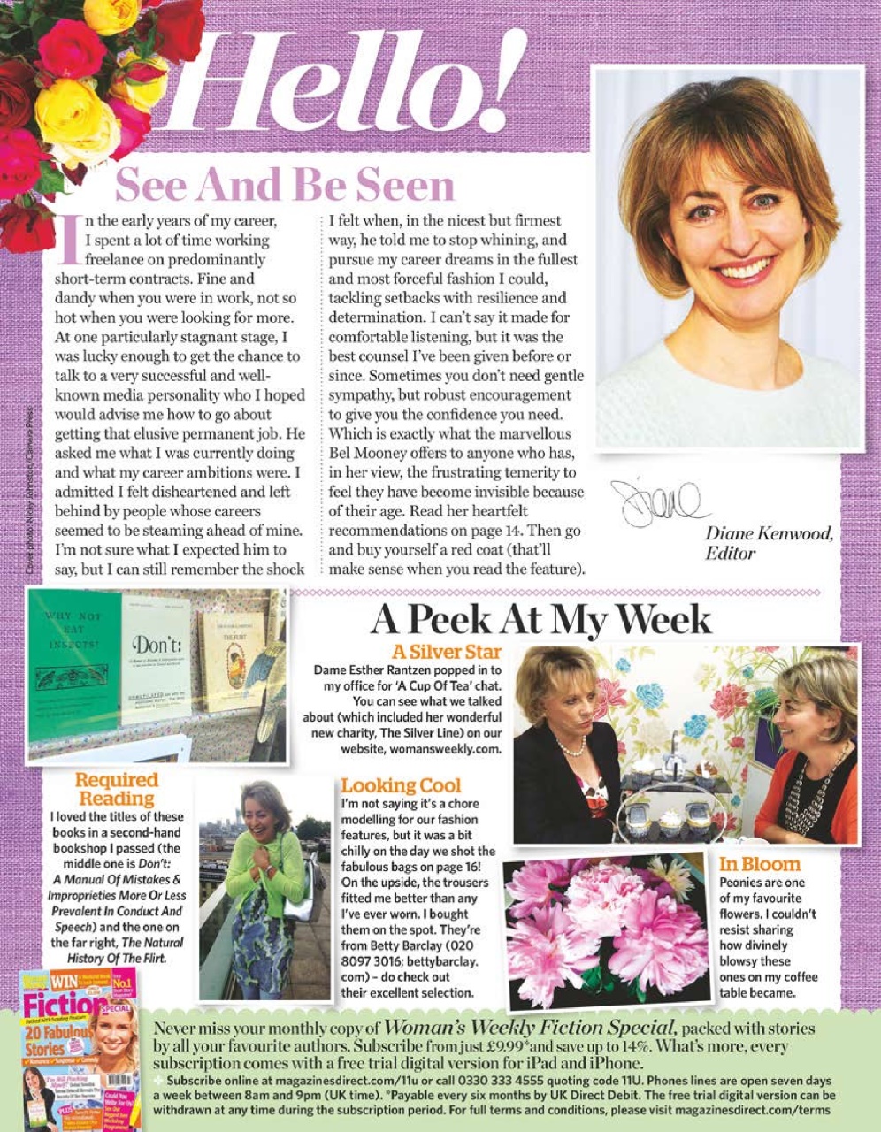 Woman's Weekly Preview Pages