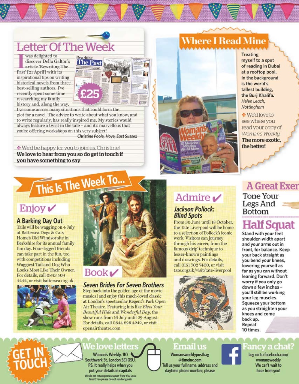 Woman's Weekly Preview Pages