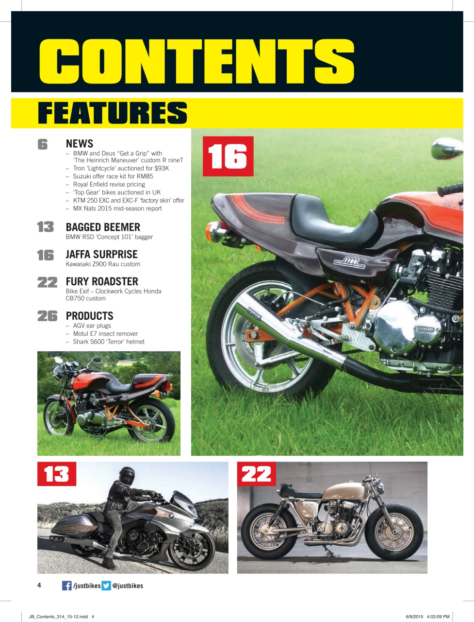 JUST BIKES Preview Pages