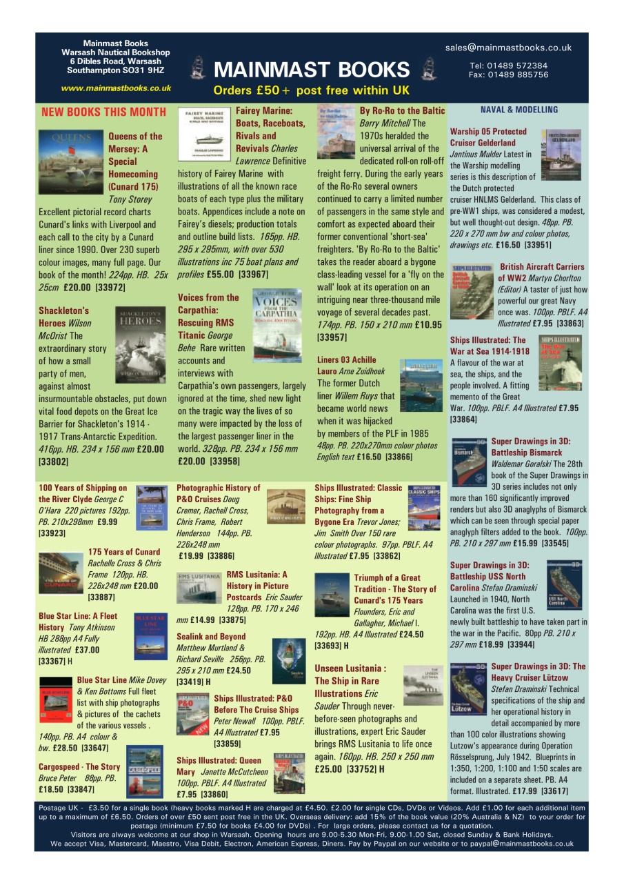Ships Monthly Preview Pages