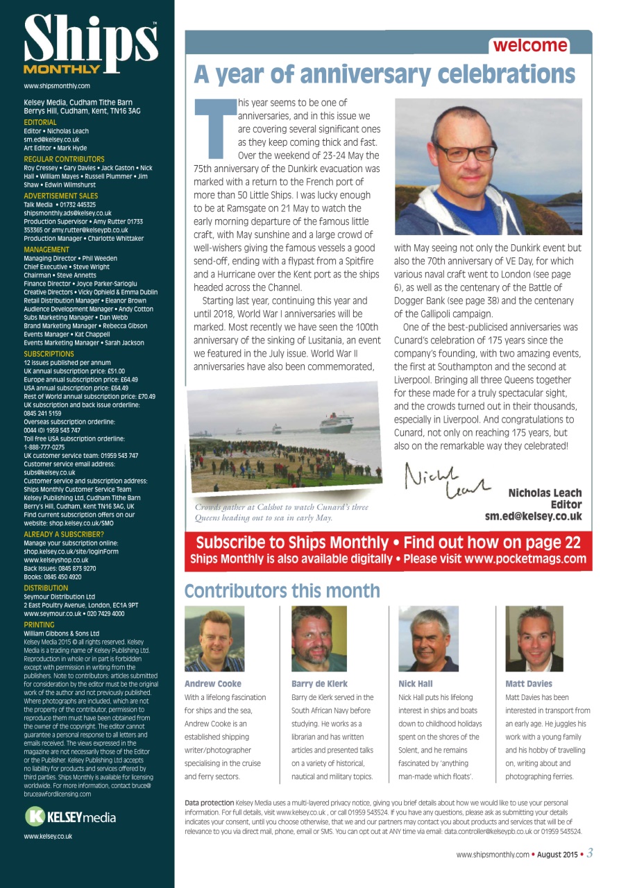 Ships Monthly Preview Pages
