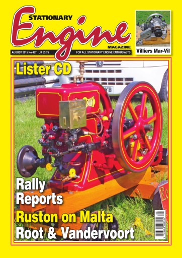Stationary Engine issue 