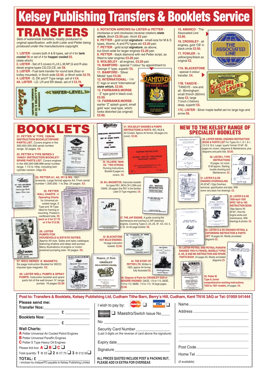 Stationary Engine Preview Pages