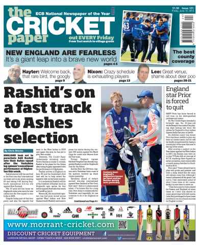 The Cricket Paper issue 12th June 2015