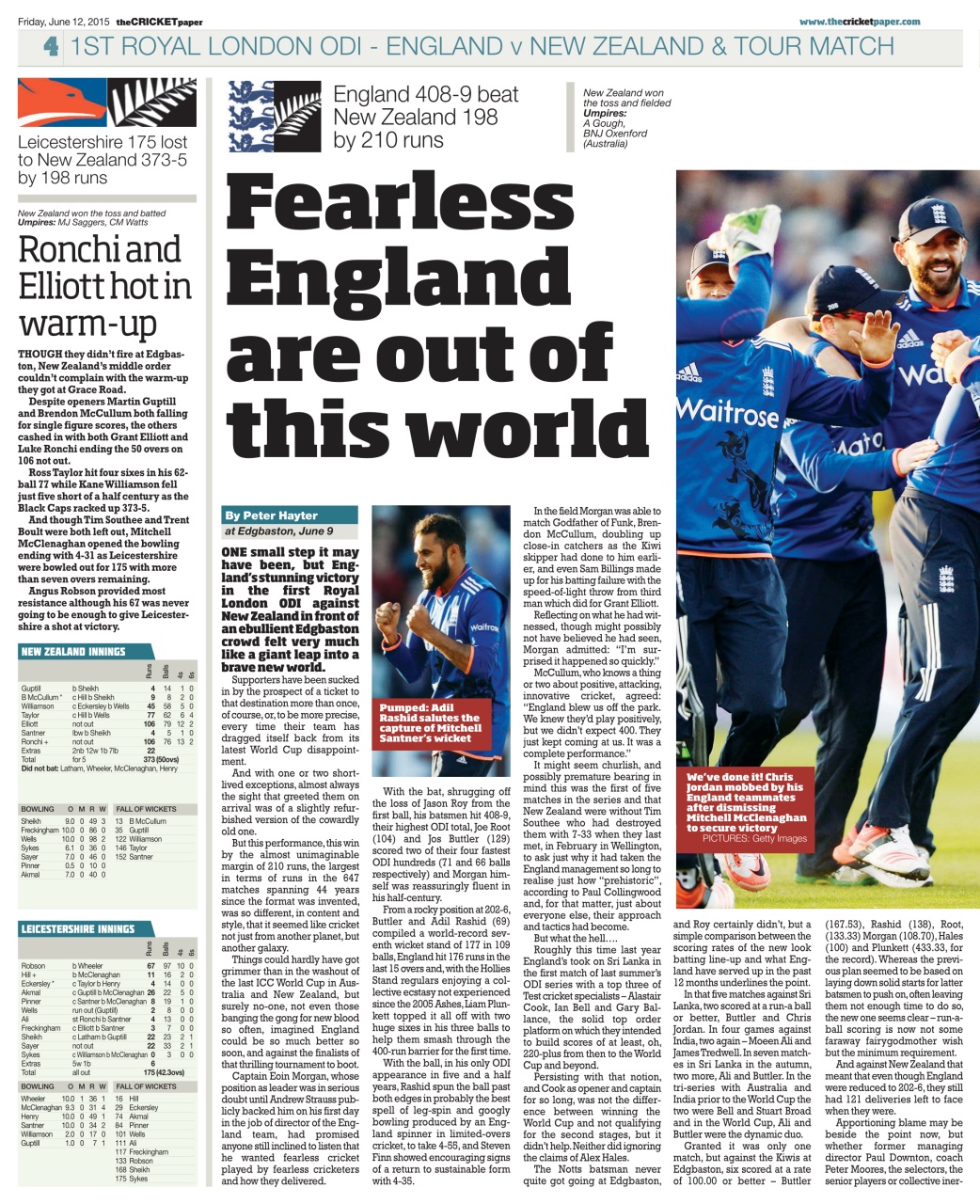 The Cricket Paper Preview Pages