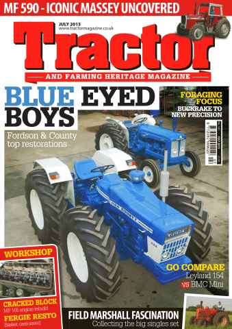 Tractor & Farming Heritage Magazine issue No.141 Blue Eyed Boys