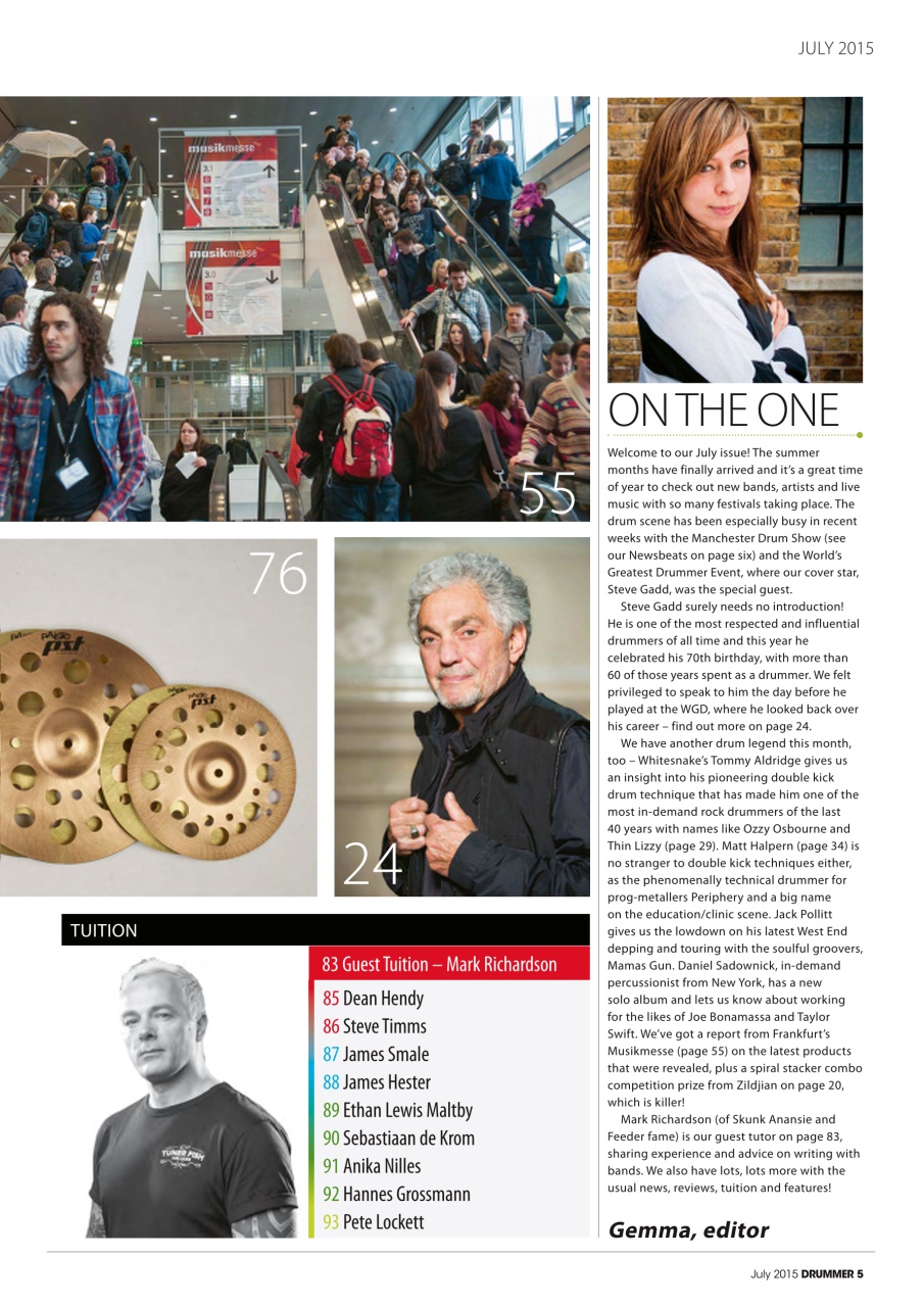 iDrum magazine: Never miss a beat Preview Pages