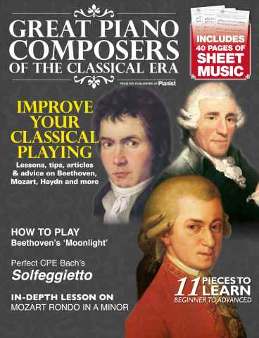 Pianist issue Great Piano Composers of the Classical Era