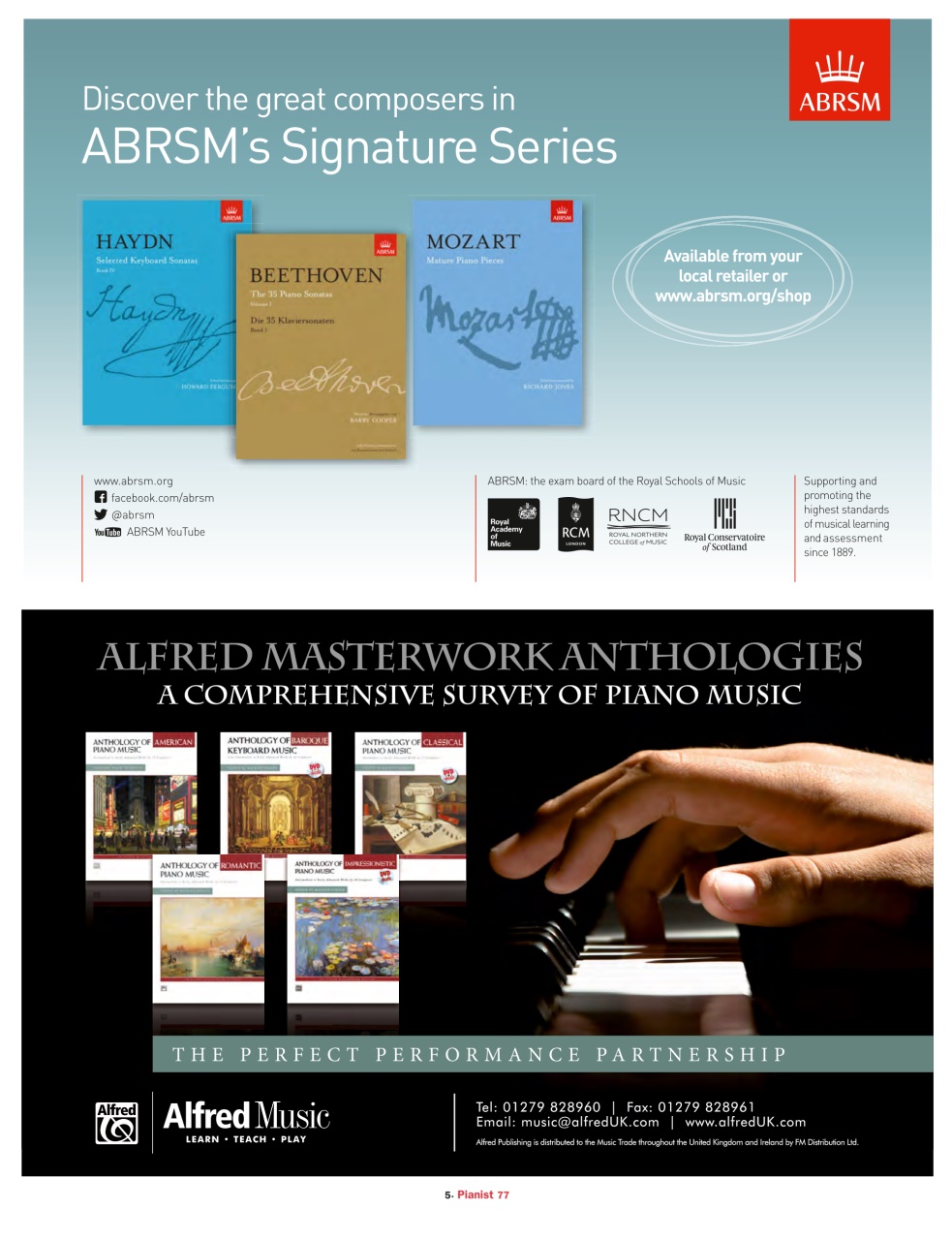 Pianist Preview Pages