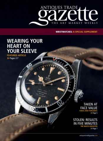 Antiques Trade Gazette issue ATG WATCHES FEATURE