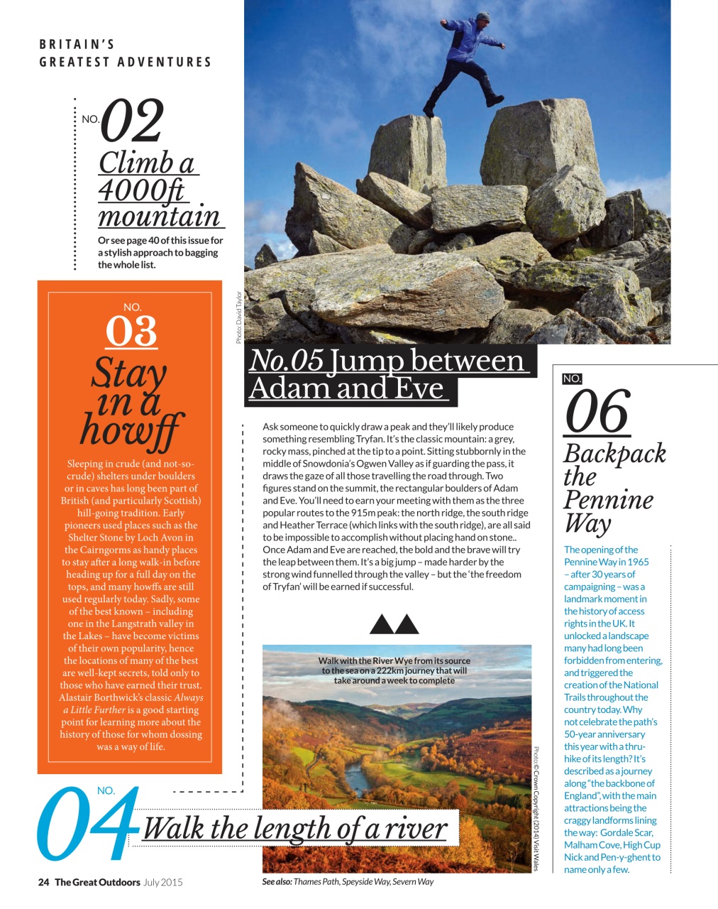 TGO - The Great Outdoors Magazine Preview Pages