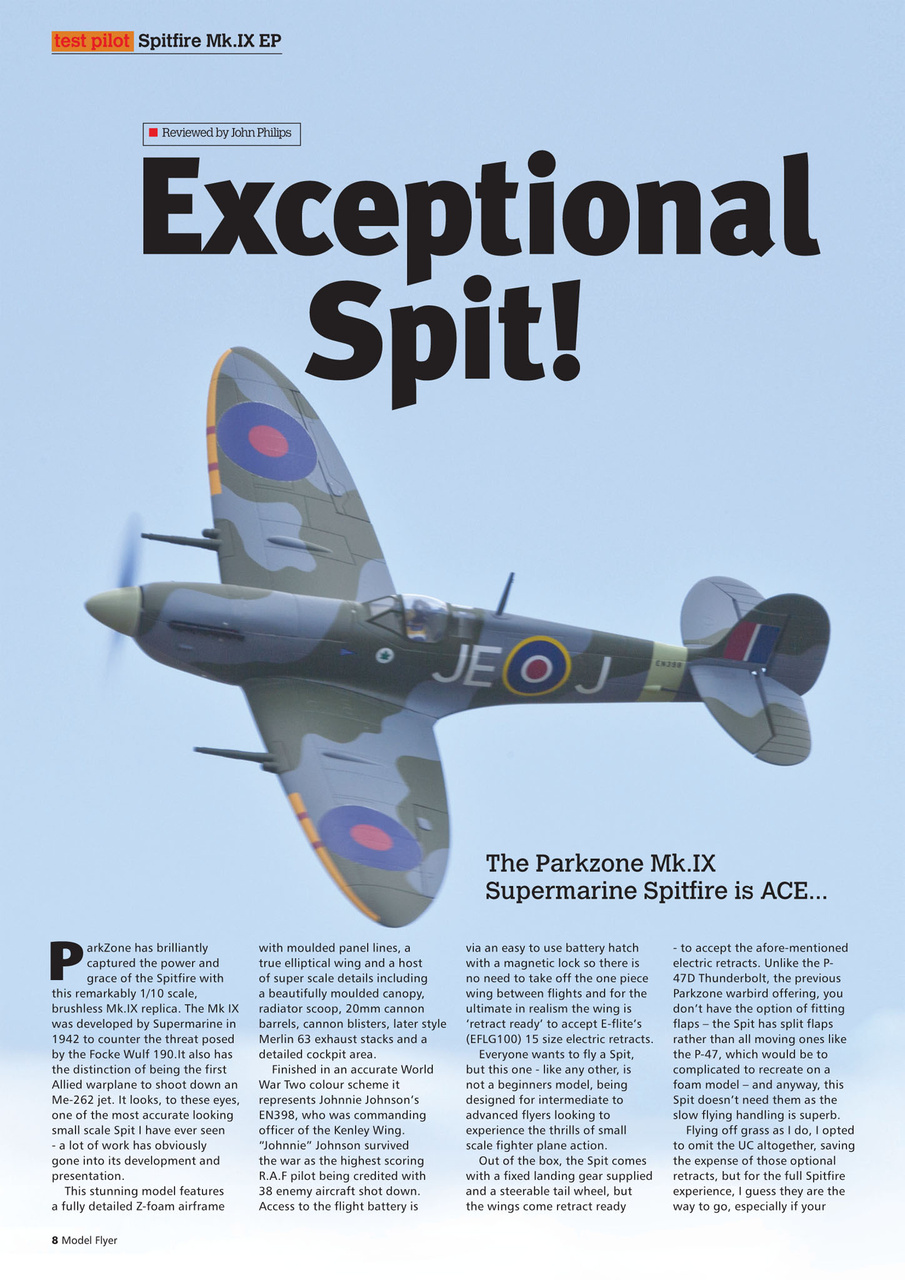 Radio Control Model Flyer Preview Pages