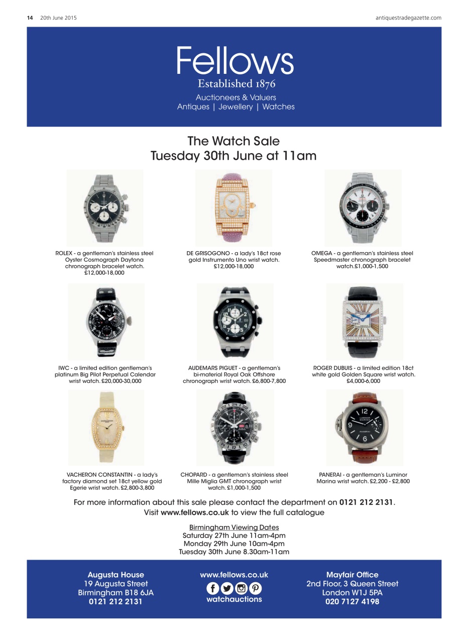 Antiques Trade Gazette Preview Pages