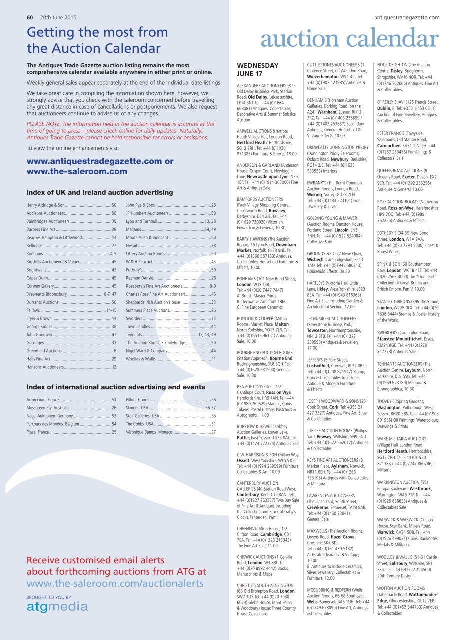 Antiques Trade Gazette Preview Pages