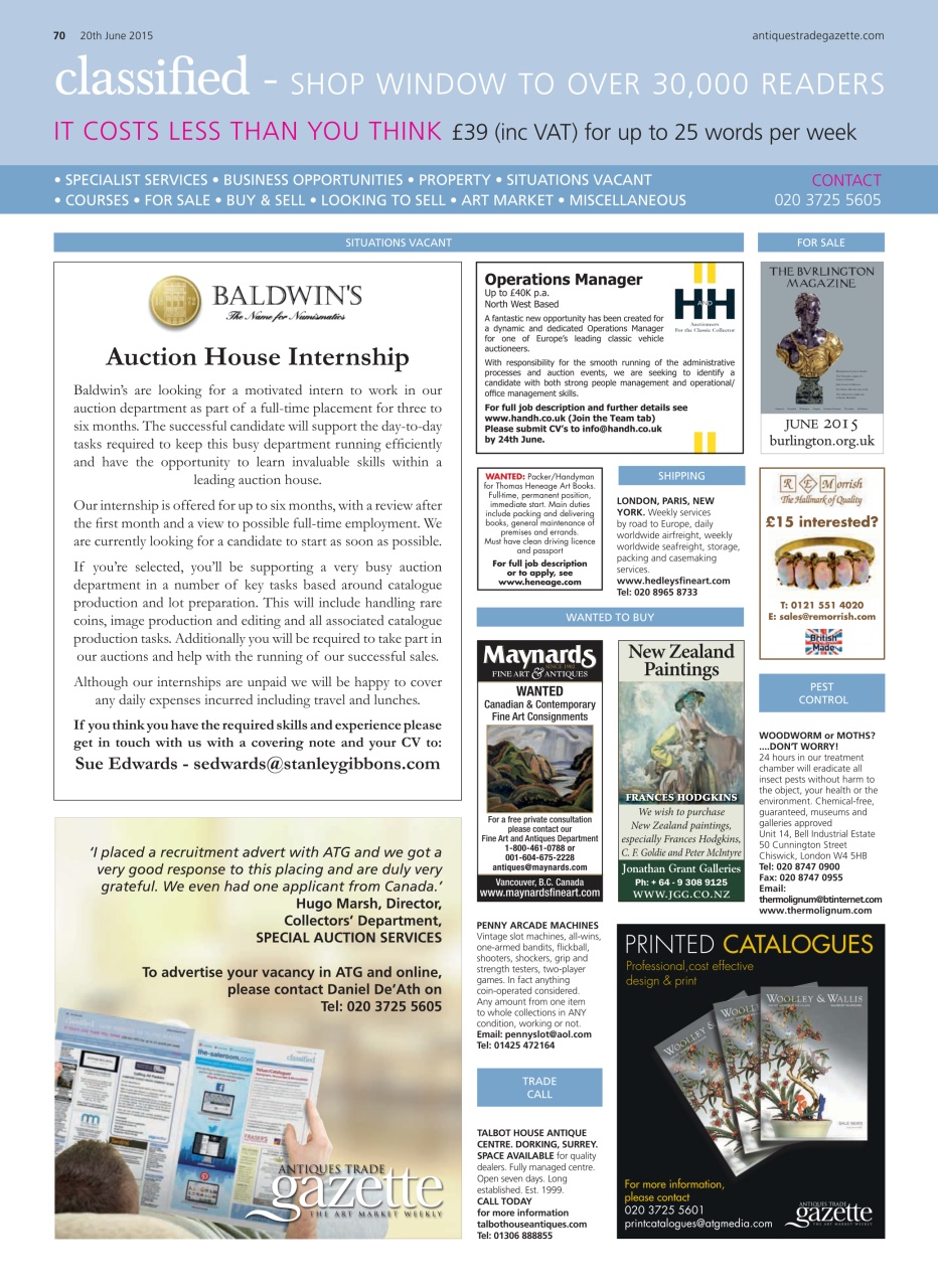 Antiques Trade Gazette Preview Pages