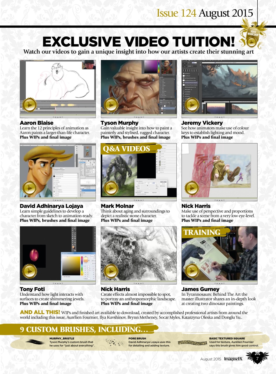 ImagineFX Preview Pages