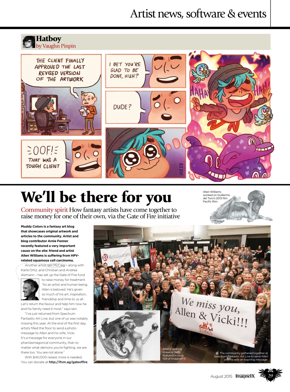 ImagineFX Preview Pages