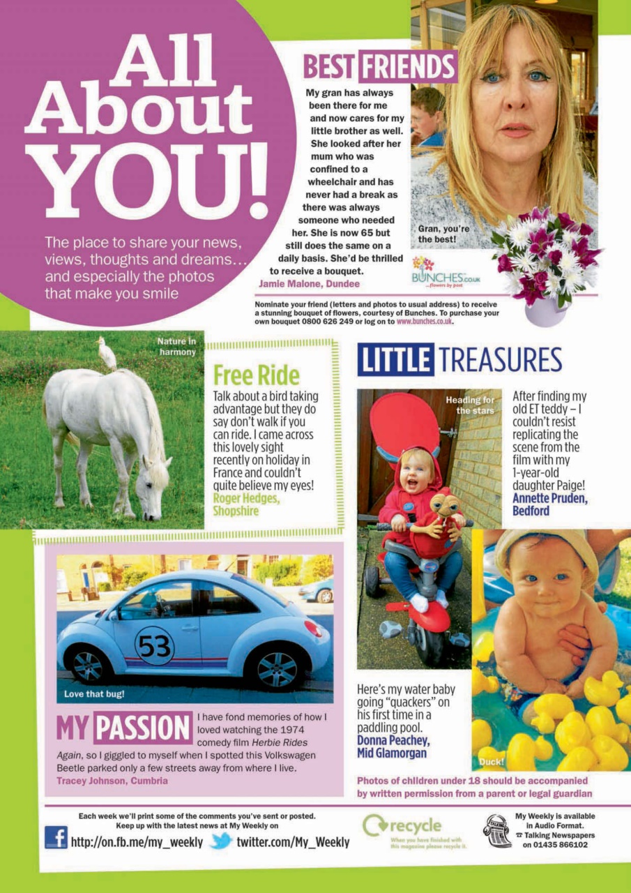 My Weekly Preview Pages