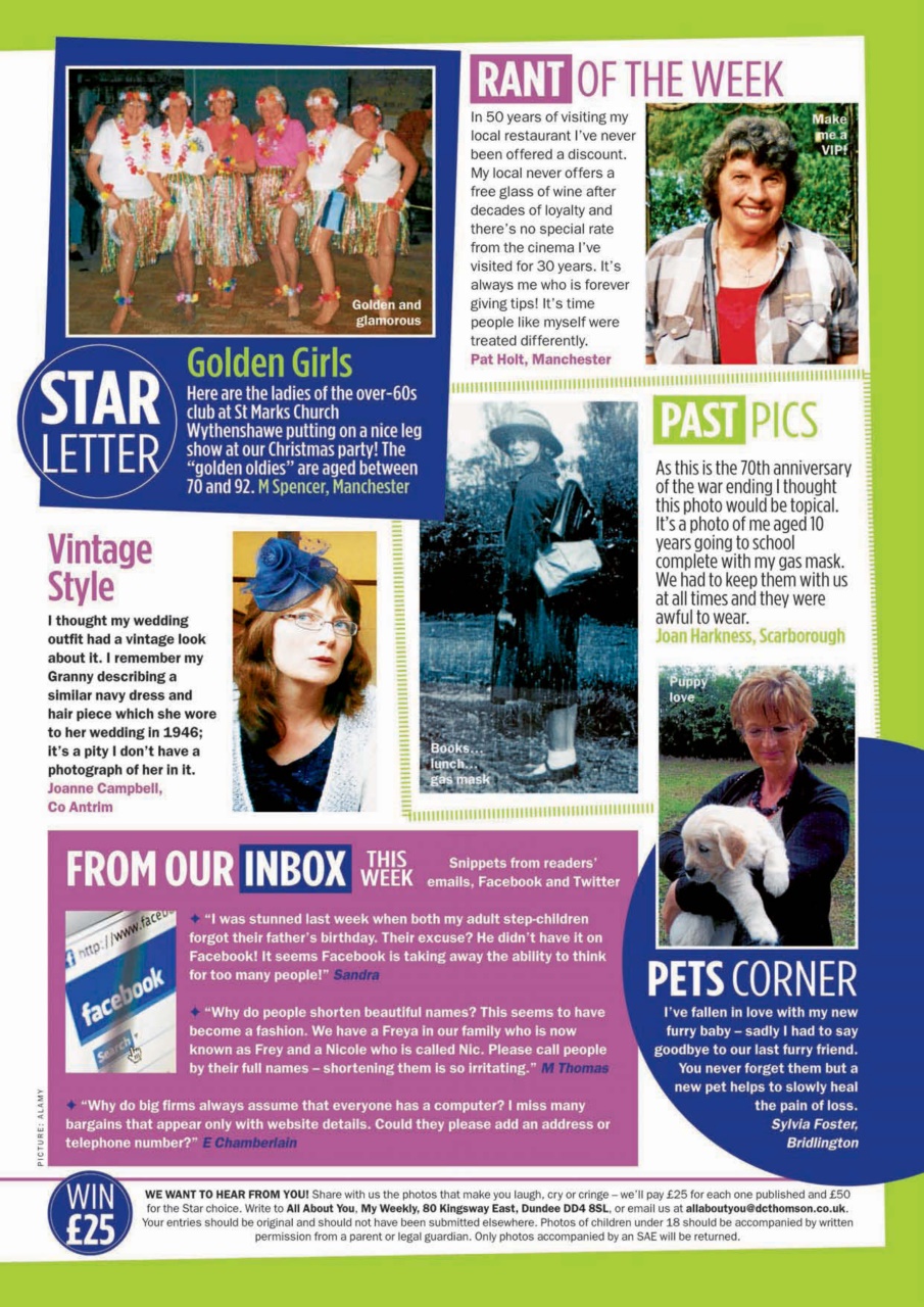 My Weekly Preview Pages