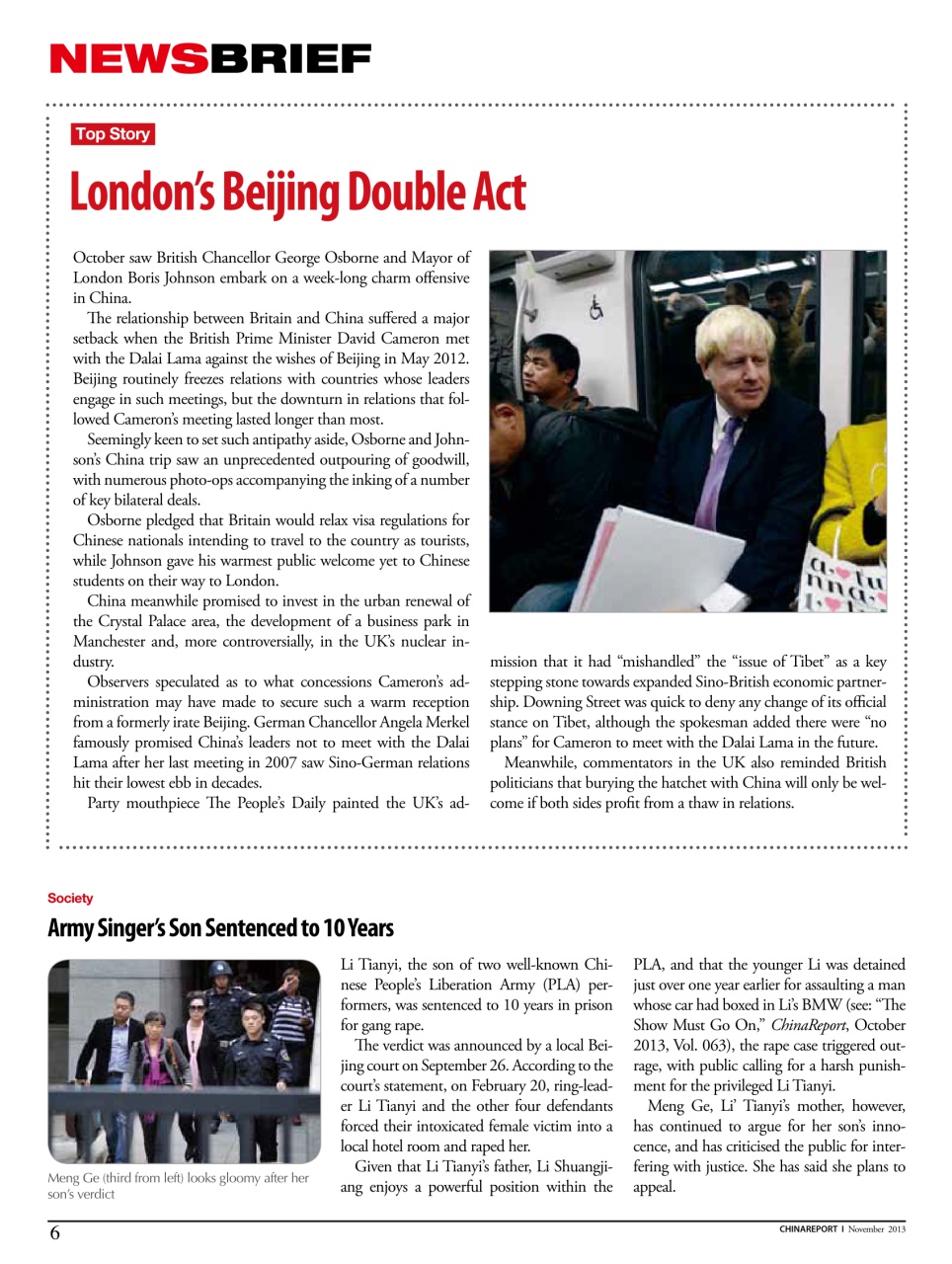 China Report Preview Pages