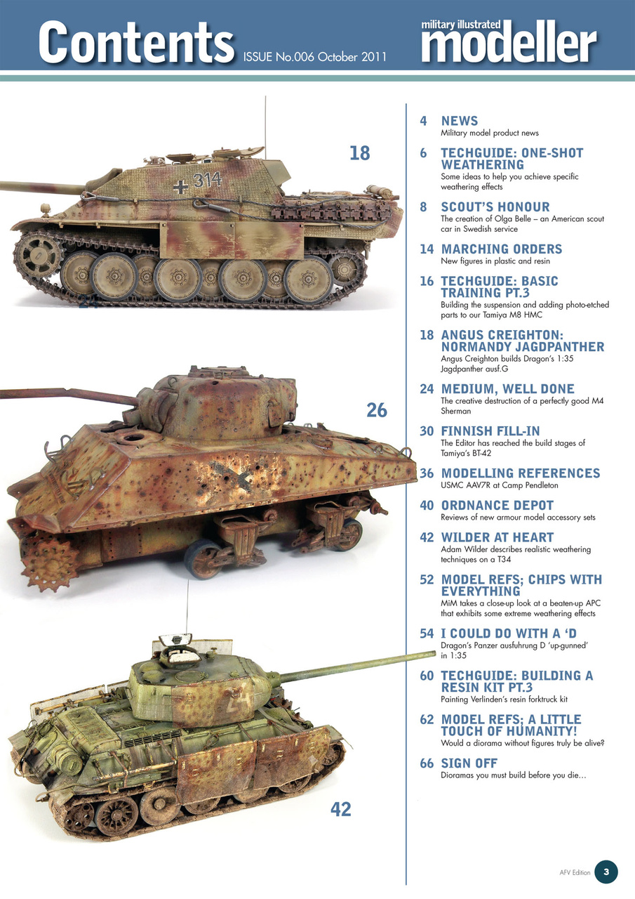 MIM: AFV Edition Preview Pages