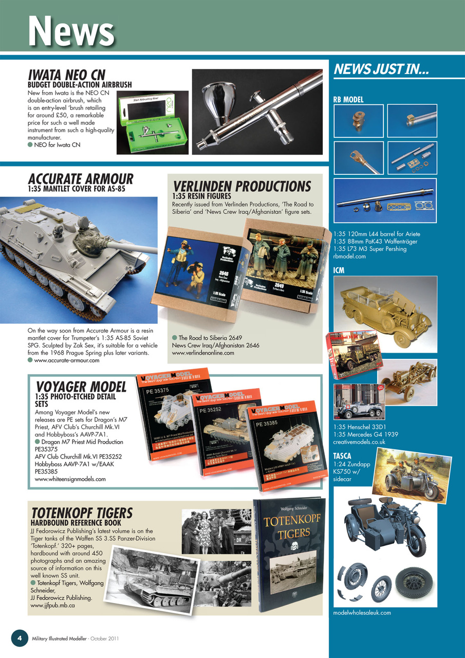 MIM: AFV Edition Preview Pages