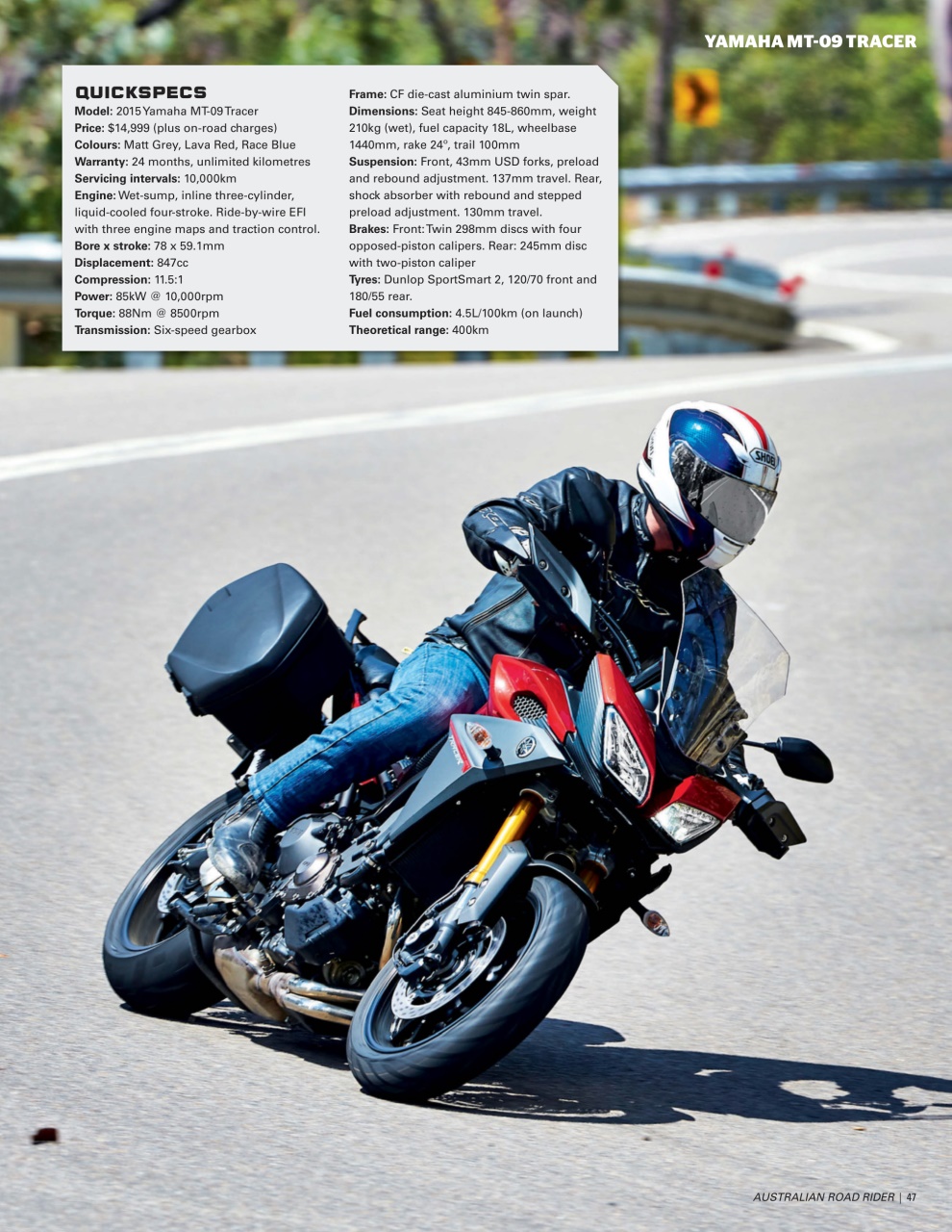 Australian Road Rider Preview Pages