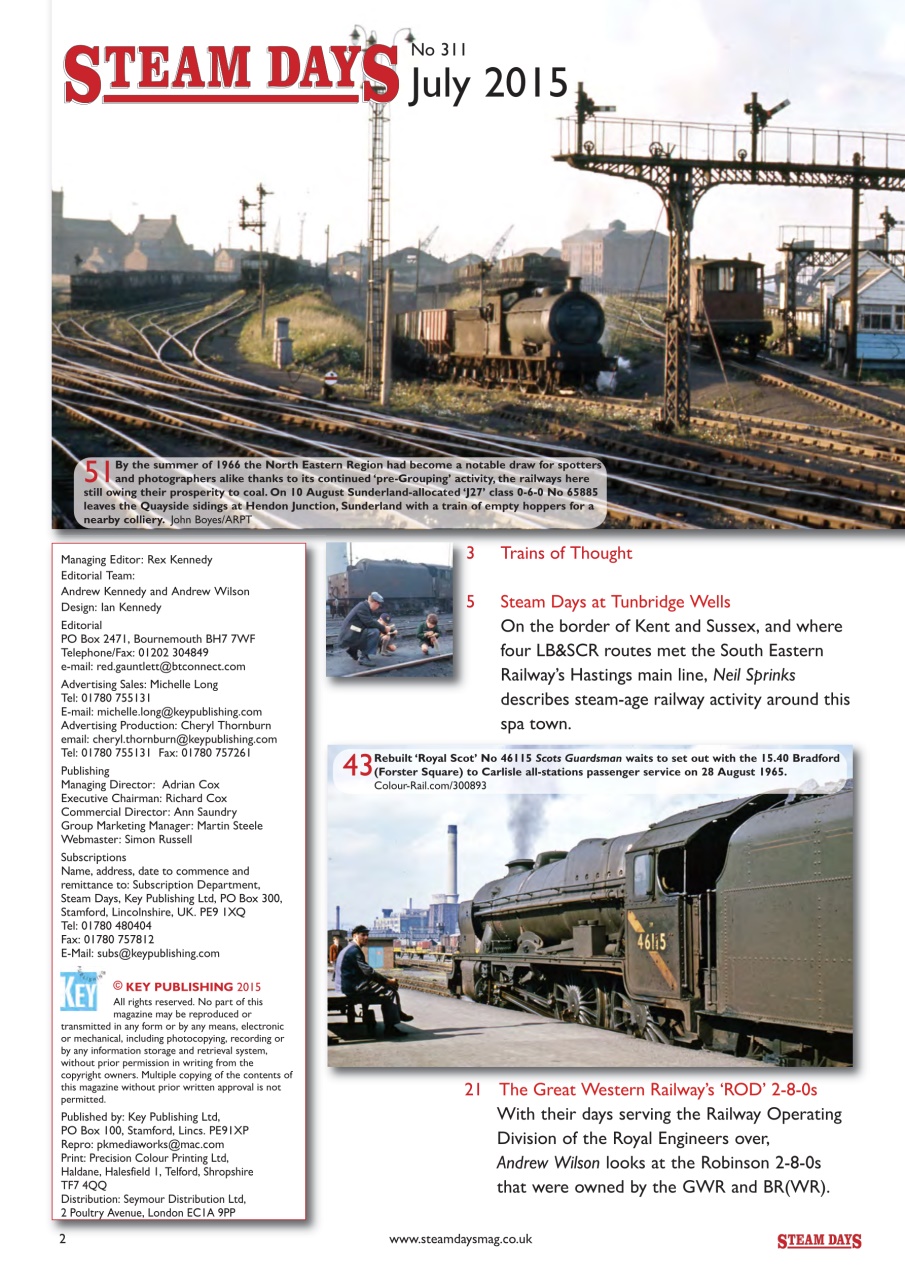 Steam Days Preview Pages